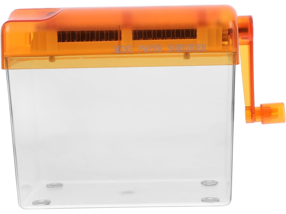 Doitool Destructeur De Documents Manuel Portable A6 Para Bureau Et Maison, Design Compact Léger