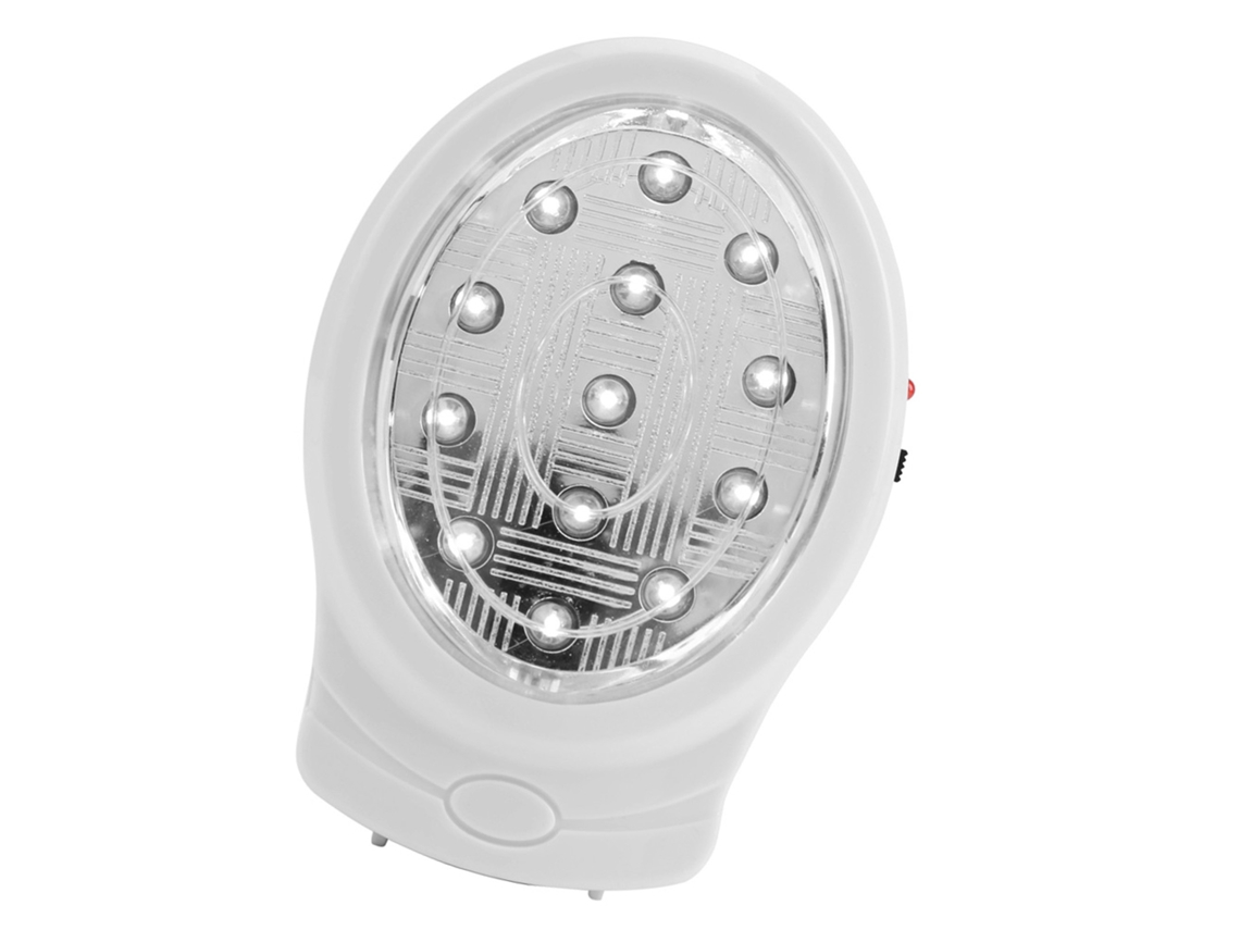 Luz de Emergência Recarregável Automática