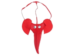 2026 calzoncillos Thong G string Novelty Elefante para Hombre de Poliéster Multicolor