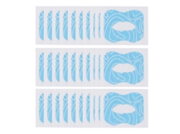 Primerox 30pcs Tiras de Sono Infantil para Respiração Nasal Reduzir Respiração Bucal Azul