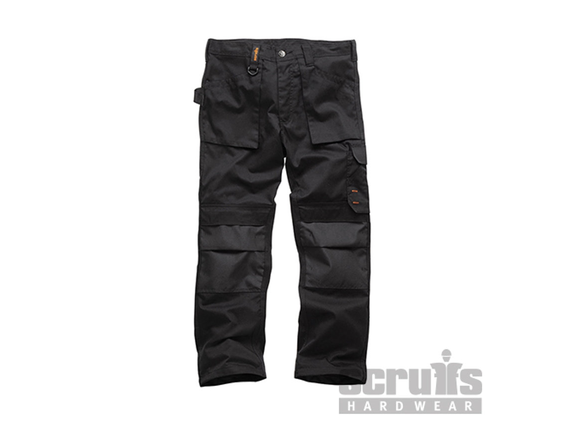 SCRUFFS T54822 Pantalón Worker Color Negro