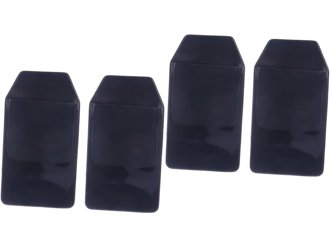 Estojo Impermeável Nuobesty De 2 Peças, Preto, Porta-lápis Prático E Elegante Para Lápis E Canetas.