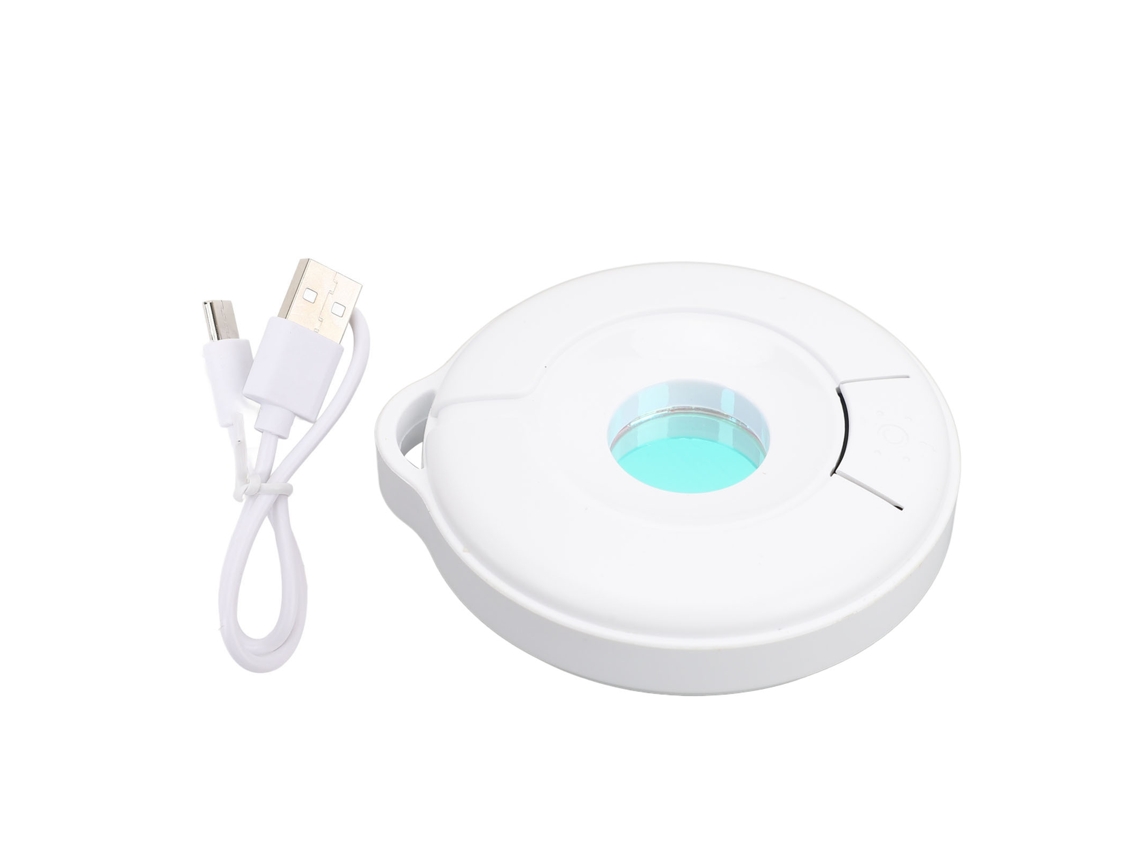 Detector De Câmeras Infravermelho Com Alerta Em Tempo Real Portátil Para Viagem Hotel Anti Espião Branco