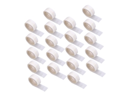 25 Rolos De Adesivos Transparentes Látex Com Bolinhas Para Festas.