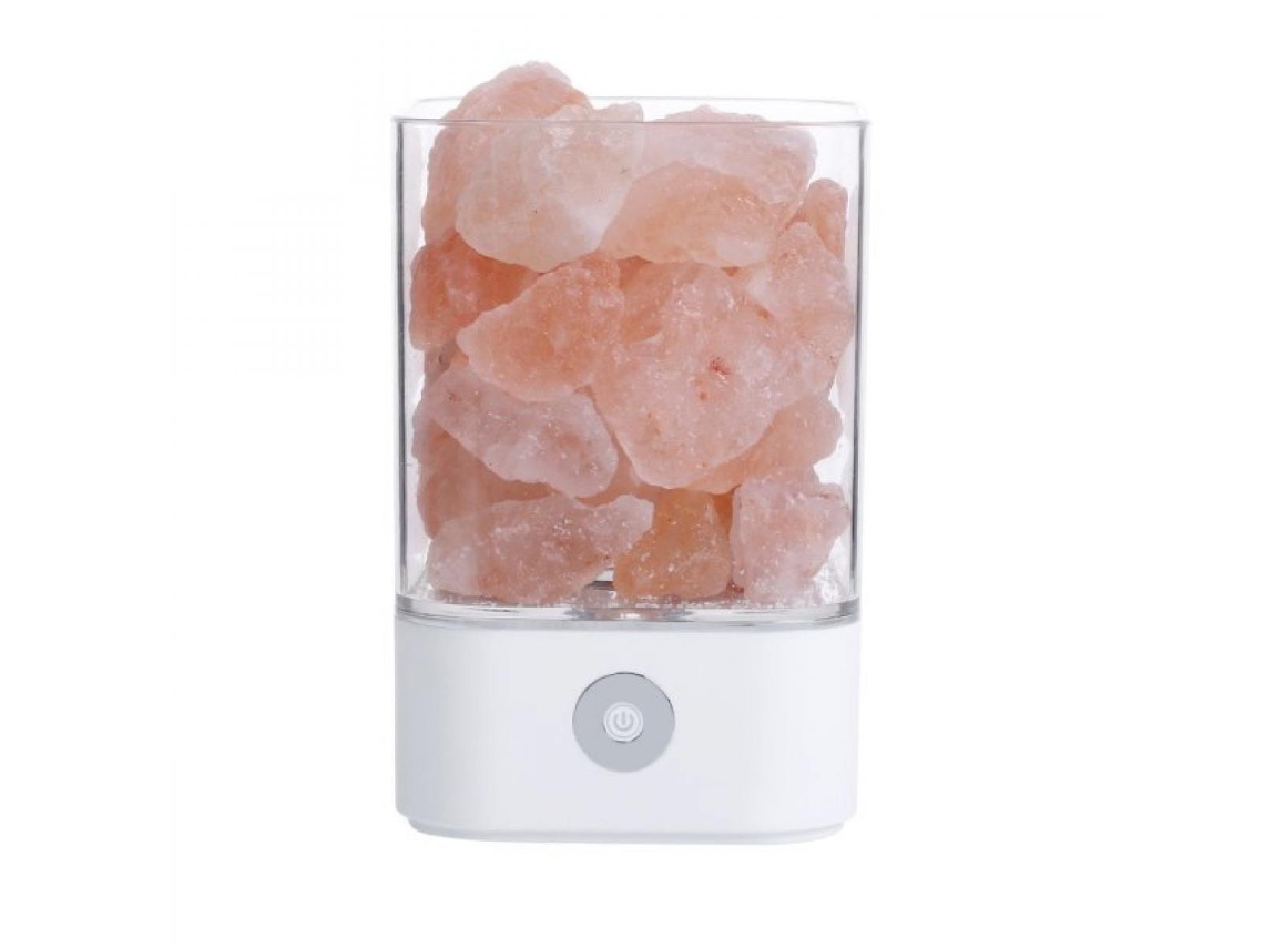 Lâmpada de Sal Do Himalaia Lâmpada de Pedra de Sal de Cristal Lâmpada de Purificação de Ar com Íon Negativo Lâmpada Criativa para Dormir para Quar