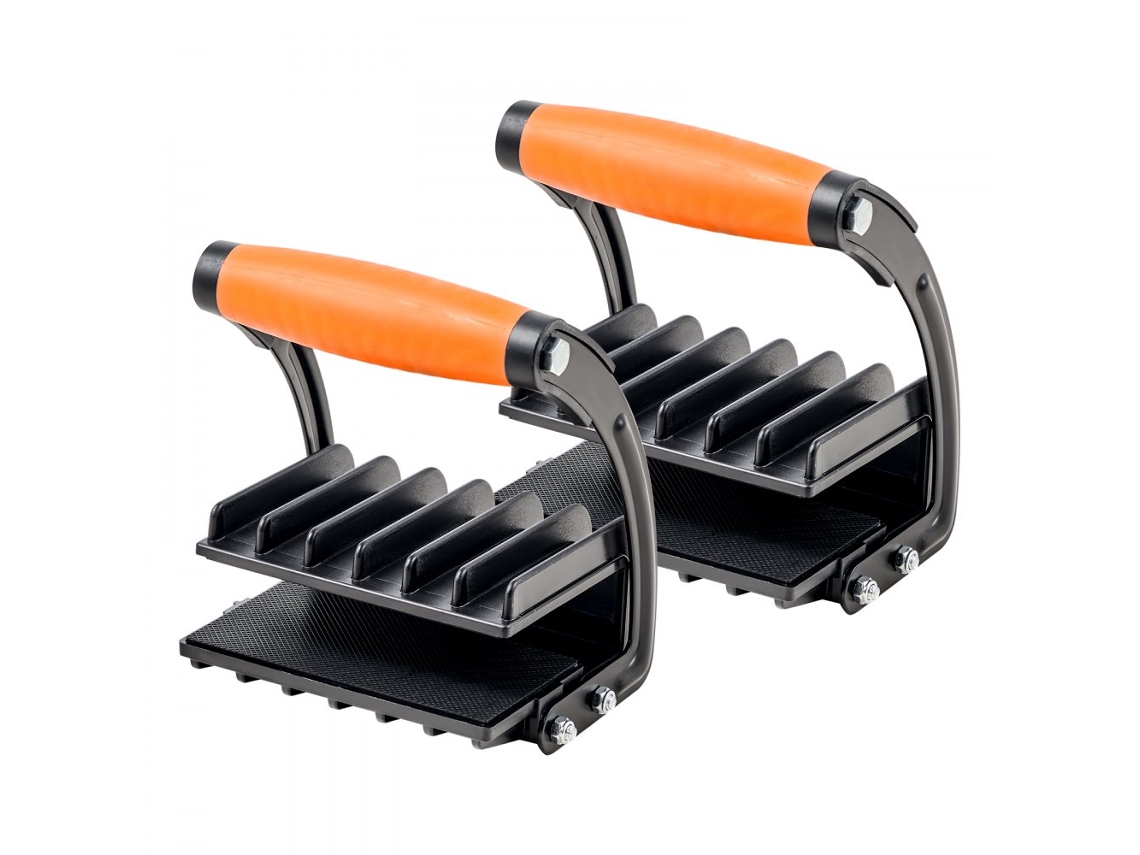 Conjunto De Suportes De Transporte De Placas 90kg Com Pegas Ergonómicas Tekmaquinas