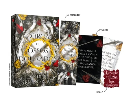 Livro A Coroa De Ossos Dourados Sangue E Cinzas 3 Com S de Jennifer L Armentrout (Português)