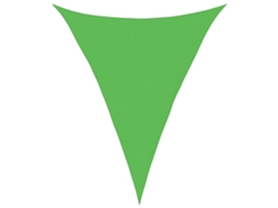 Toldo vela VIDAXL Verde (4x5x5 m)