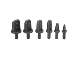 Conjunto de 6 brocas manuais expansoras para tubos de ar condicionado, ferramenta de expansão e alargamento de aço 45