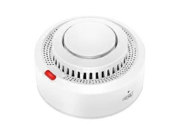 Detetor De Fumo Portátil Sem Fios Com Função De Alarme - Branco