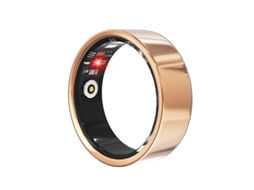 Anel esportivo inteligente Szsmart R02d IP68 Ourono9 com 18,9 mm de diâmetro e estojo de carregamento