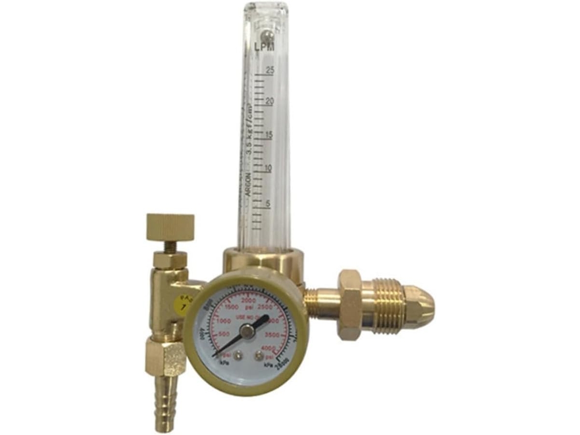 Regulador De Argônio De Cobre Psi (04000 G5/8) Para Aplicações De Soldagem