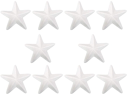 Conjunto de 10 estrelas decorativas para decoração DIY