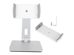 Suporte Para Tablet E Celular De Alumínio Plegável Ajustável, Compatível Com 4‑14 Polegadas, Para Cozinha, Mesa, Cama E Escritório