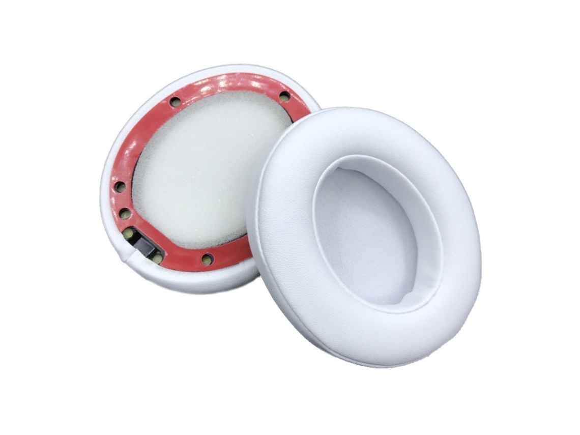 Almofada para Auscultadores Beats Studio 2.0 de Orelhas de Espuma Macia Branco XIAOMOYU