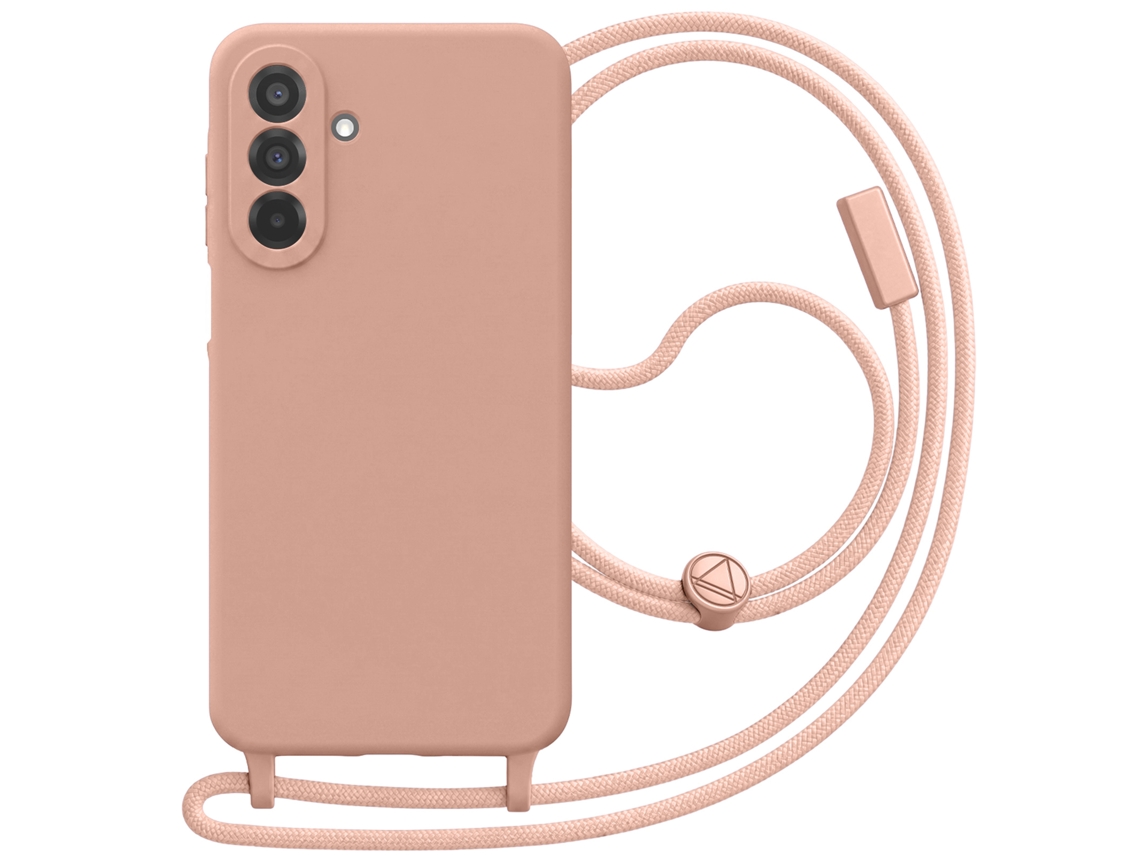 Capa Para Samsung Galaxy A26 Em Silicone Com Cordão De Pescoço