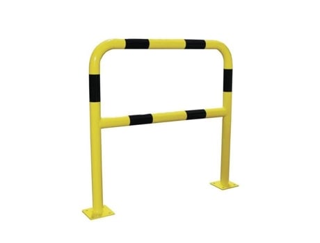 Barreira De Segurança Mw Tools Bhk40200gz Metal 2000x1000mm Amarelo Com Listras Pretas