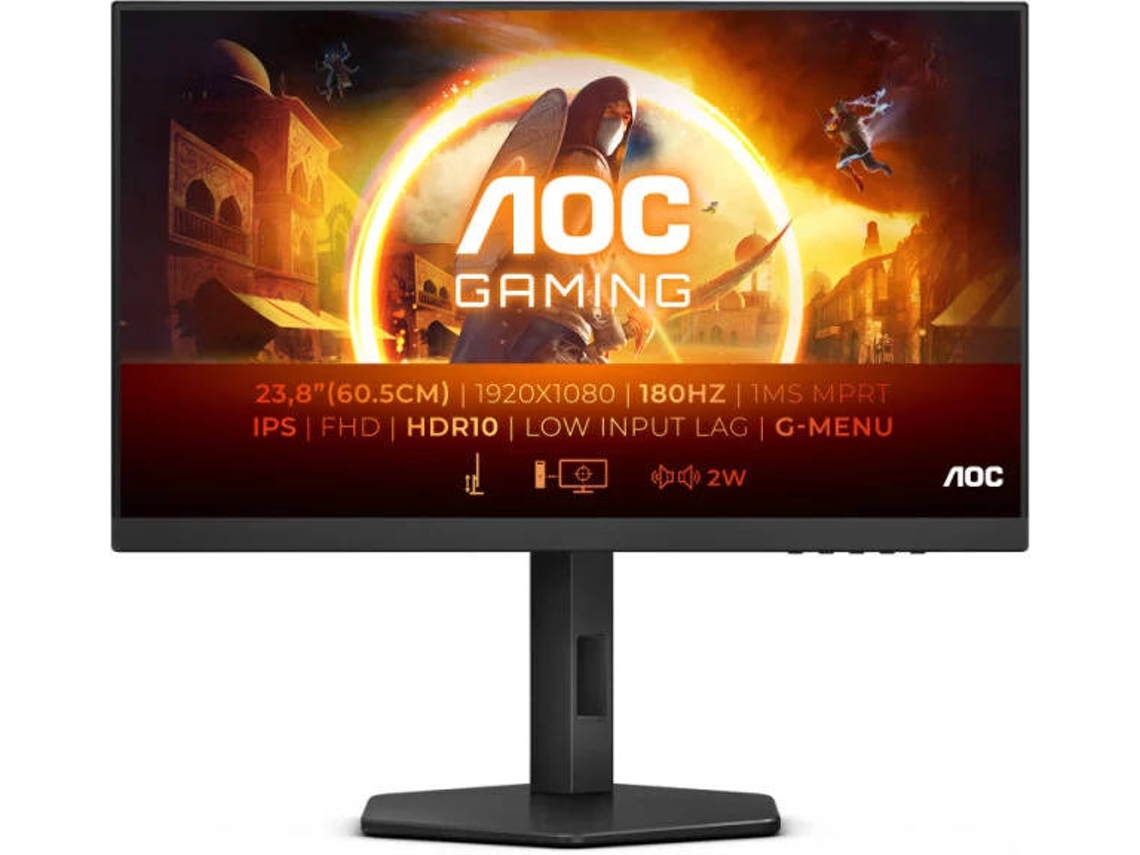 Monitor AOC 24G4X (23.8'' - Full HD - Led IPS - 1 ms - 180 Hz)