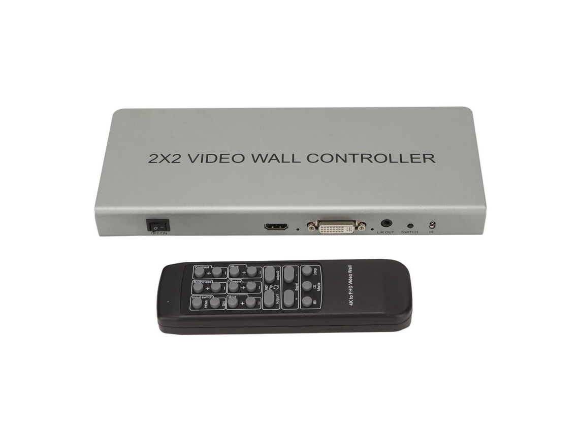 Controlador De Parede De Vídeo (controle 2x2, Processamento 1080p)