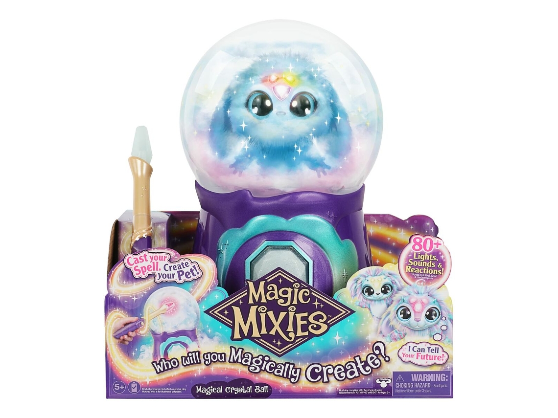 Peluche com Som Moose Toys My Magic Mixies Azul Interativo Peluche (Idade Mínima Recomendada:  5 Anos)