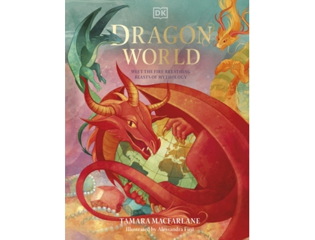Livro dragon world de tamara macfarlane (inglês)