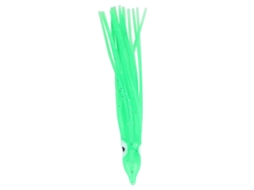 Isca de Pesca Squid Octopus Mini 10pcs Verde Luminoso