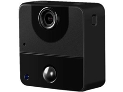 Mini Spy Camera 1080p Hd Wifi Visão Noturna Alerta Detecção Movimento Portátil Preto Yizhood