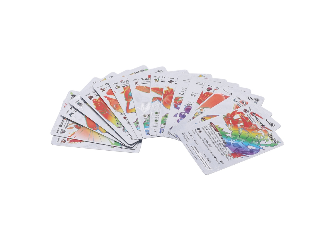 2026 55 Cartões de Anime Portáteis de Pvc com Designs Cartunescos para Jogos, Coleção e Festa Pacotes de Ouro