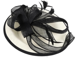Tiara derby com faixa de penas SFUSHOS