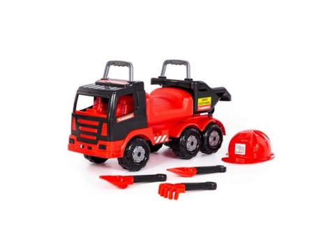 57082 Mammoet Ride On Car With A Set Of Tools In A Bag Ride On Car Vehicle Polesie