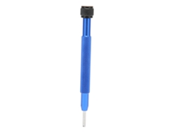 Tournevis com 3 Dentes para Reparo de Relógio Azul Ferramenta de Movimento de Relógio
