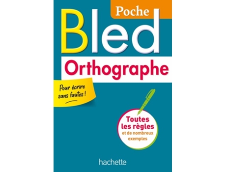 Livro Bled - Poche Orthographe de Daniel Berlion (Francês - Capa Dura)