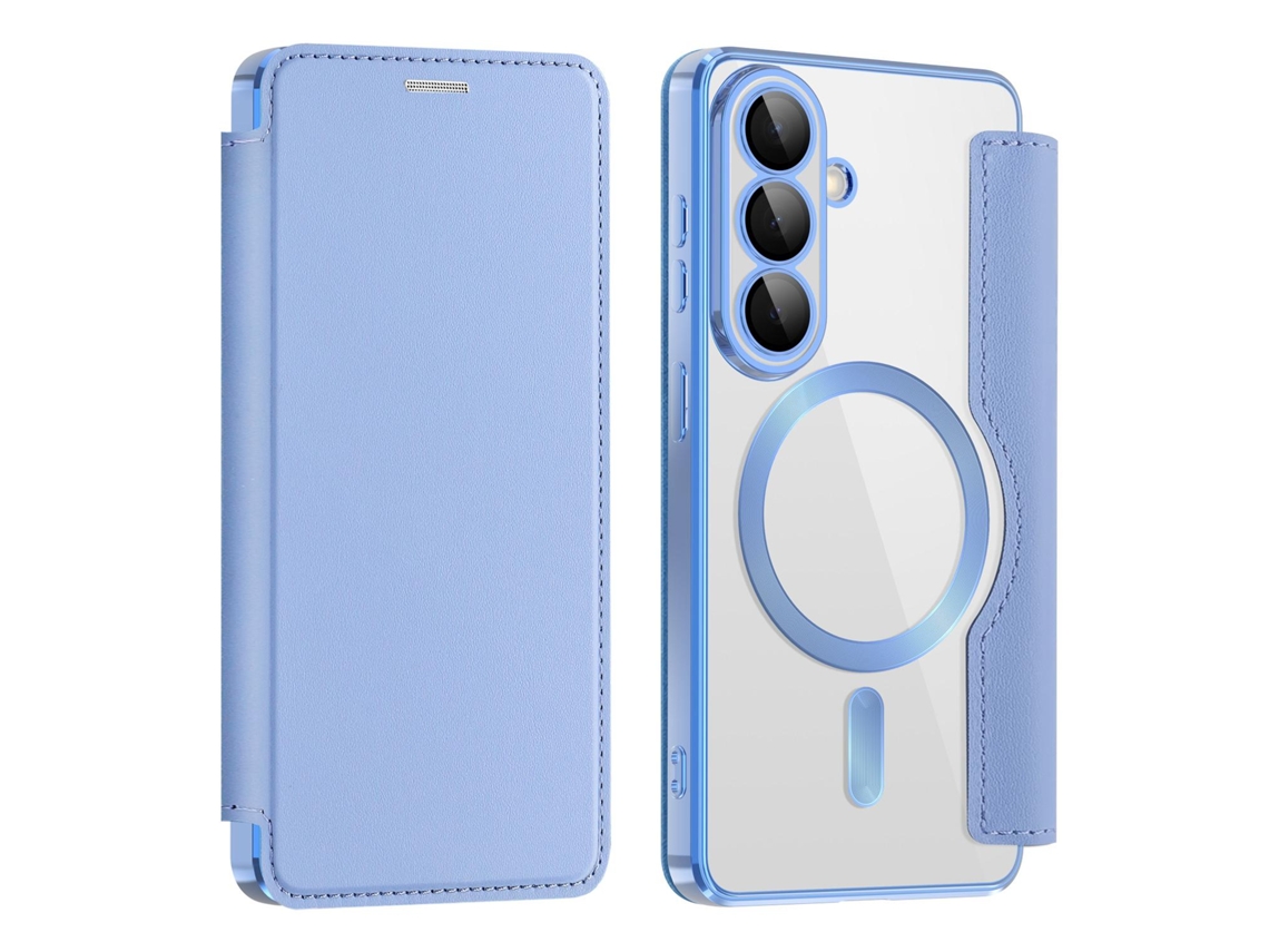 Capa Para Samsung Galaxy S26 Plus ,capa Flip Em Couro Pu Com Compartimento Para Cartão,azul Gertiz