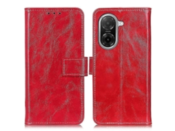 Capa De Celular Retrô Em Couro Com Textura Crazy Horse Para Redmi A5 4g 173,3 Mm