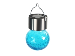 2026 luzes Solares Exteriores Crackle de Cores para Jardim, Globos Suspensos Impermeáveis Decoração Festiva Paisagem Luz Inteligente