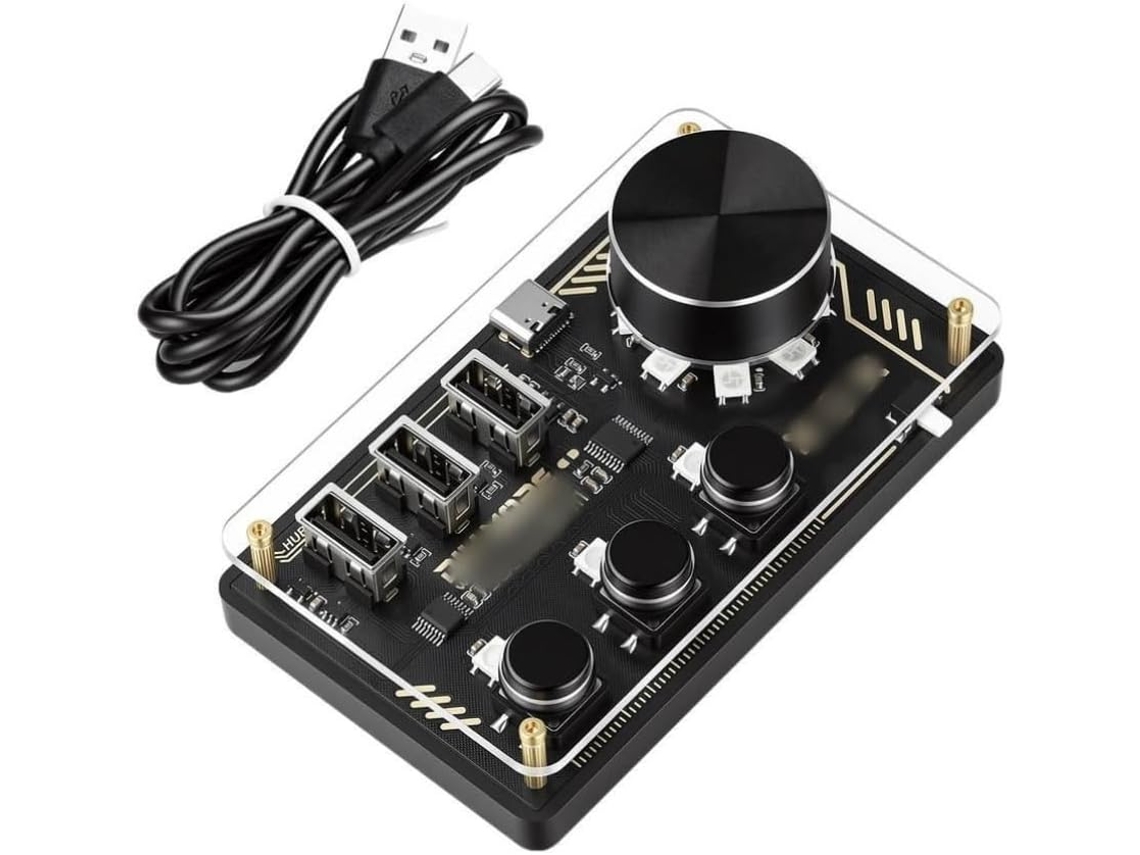 Hub Usb Ch554t, Dock, Controlador Macro De Mesa, 5v Dc