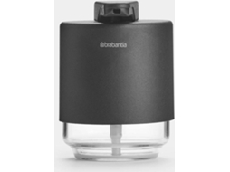 Doseador de Sabonete BRABANTIA Mindset Infinite Cinzento (Aço Inoxidável - 9,5x8x11 cm)