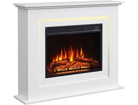 Lareira elétrica BALDERIA Finn | Branco