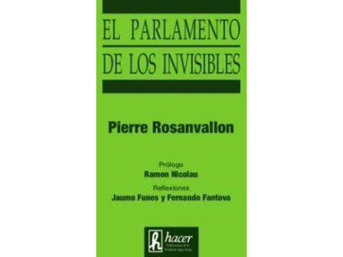 Livro El Parlamento De Los Invisibles de Pierre Rosanvallon (Espanhol)