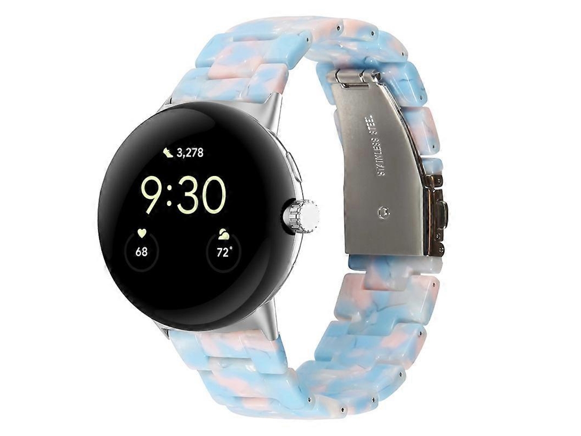 Pulseira De Resina Com Três Contas Para Google Pixel Watch