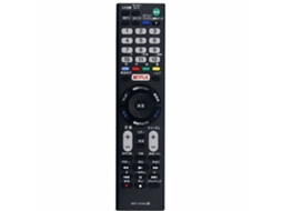 Comando À Distância Para Tv Compatível Com Sony Rmt-tx100j, Botões Em Japonês