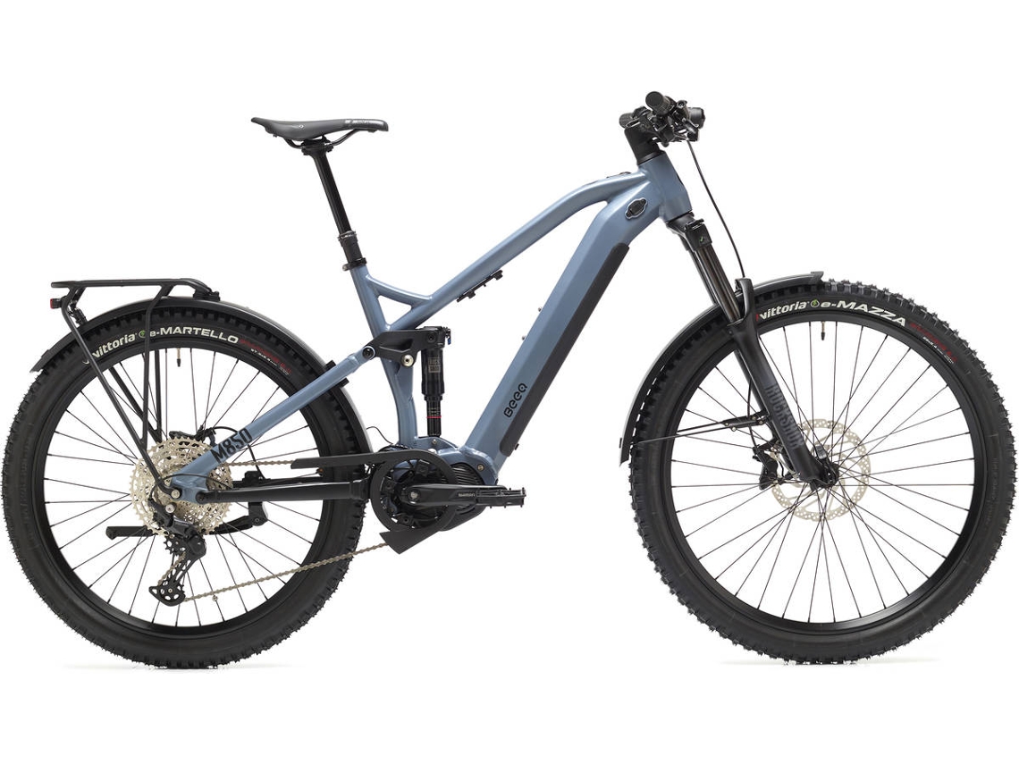 E-bike Beeq M850 FS ATB Blue Grey M