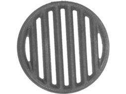 Prato Redondo De Substituição Para Grelhas De Churrasco, Suporte Para Acessórios De Exterior Durável E Resistente. Prato Redondo De Sub Gokoco