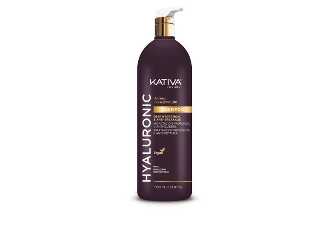 Hyaluronic Queratina E Coenzima Q10 Shampoo Kativa 1000 ml