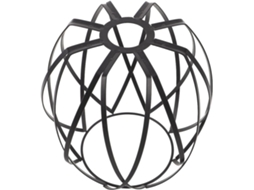 Luminária Pendente Minimalista Em Formato De Cúpula De Metal, Compatível Com Soquete E27, Acabamento Robusto Em Ferro, Para