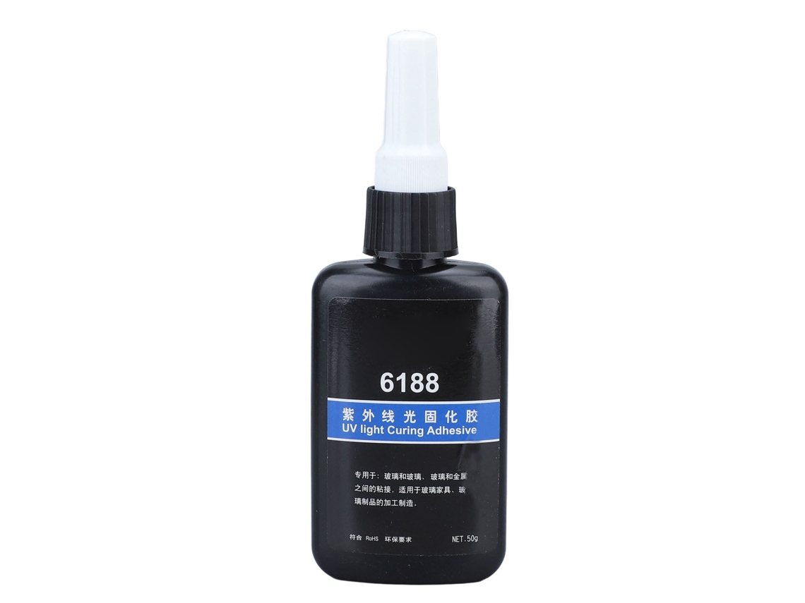 Resina Uv De Curado Rápido Transparente Alta Dureza Para Decoración Artesanal 1.8oz