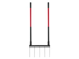 Garfo De Jardinagem Succebuy Com 5 Dentes Em Forma De U, 1370 X 515 Mm, 1 Unidade
