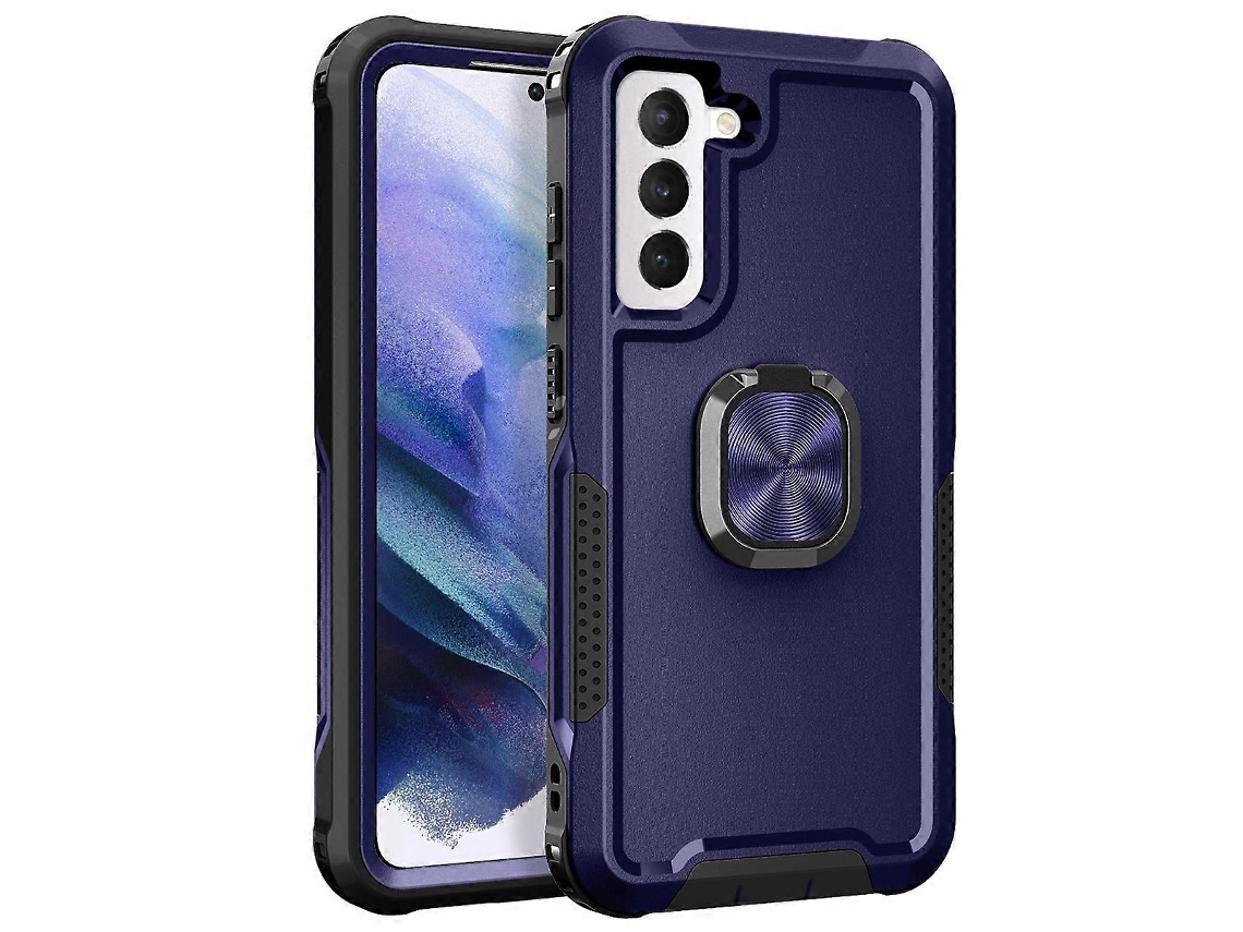 Suporte De Anel 3 Em 1 Para Samsung Galaxy S21 Fe 5g Com Capa De Pc Tpu
