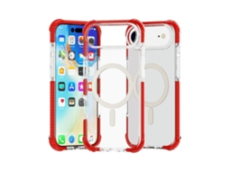 Capa De Acrílico Transparente À Prova De Choque Para Iphone 17 Air - Magnética - Magsafe