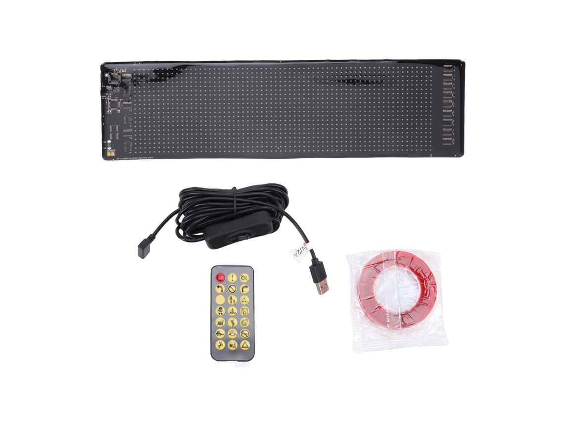 Tela Flexível Inteligente Led EOOCOO (controle por App, Display de Cores Completas)